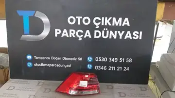 Volkswagen Golf 7 Sol Dış Stop 12-16