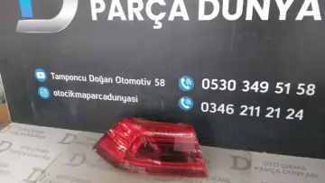 Volkswagen Passat B 8 Sol Dış Stop Ledli