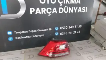 Volkswagen Golf 7 Sol Dış Stop 12-16