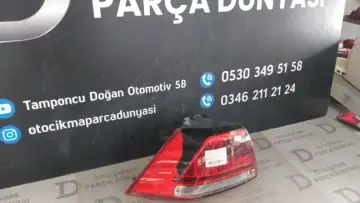 Volkswagen Golf 7 Sol Dış Stop 12-16