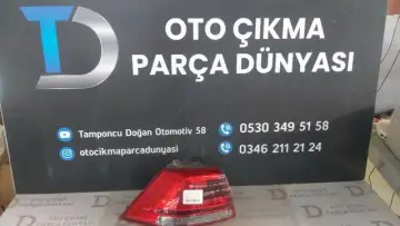 Volkswagen Golf 7 Sol Dış Stop 12-16