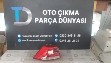 Volkswagen Golf 7 Sol Dış Stop 12-16