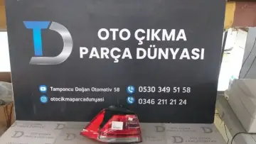 Volkswagen Golf 7 Sol Dış Stop 12-16