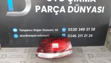 Volkswagen Golf 6 Sol Dış Stop 09-13