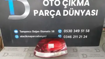 Volkswagen Golf 6 Sol Dış Stop 09-13