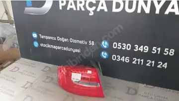 Audi A4 Sol Dış Stop 13-15