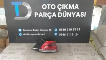 Volkswagen Golf 7 Sol Dış Stop 17-20