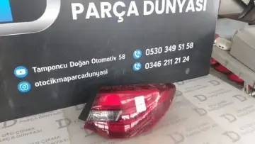 Opel Astra J Sağ Dış Stop 11-14 Cam Çatlak