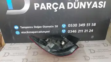 Opel Astra J Sağ Dış Stop 11-14 Cam Çatlak