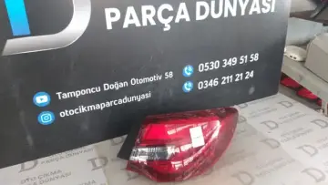 Opel Astra J Sağ Dış Stop 11-14 Cam Çatlak
