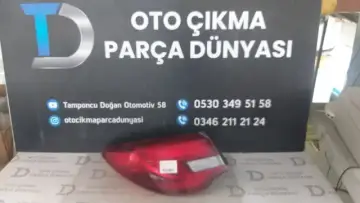 Opel Astra J Sol Dış Stop 11-14