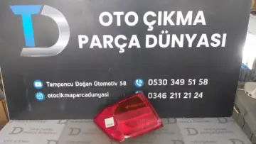 BMW 3 Serisi Sol Dış Stop F30 12-14CAM Kırık