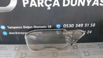 BMW 7.40 Sağ Far Camı 06-10 2.El