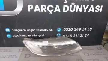 Audi Q7 Sağ Far Camı Aynası-14 2.El