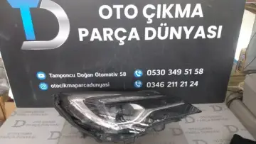 Opel Astra K Sağ Far 16-22 Mercekli