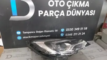 Opel Astra K Sağ Far 16-22 Mercekli