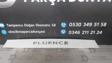 Renault Fluence Bagaj Kapak Çıtası