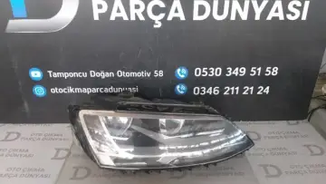 Volkswagen Jetta Sağ Far 11-14