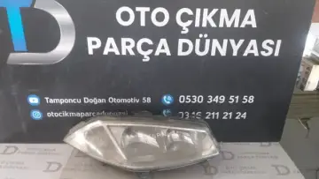 Renault Megane 2 Sağ Far 05-09