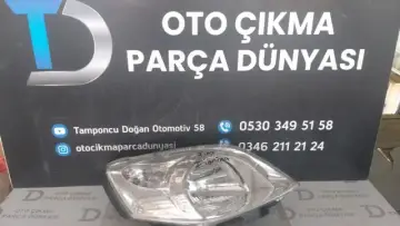 Fiat Fiorino Sağ Far 08-15