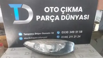 Renault Fluence Sağ Far Mercekli 15-17