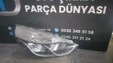 Renault Clio 4 Sağ Far 12-16