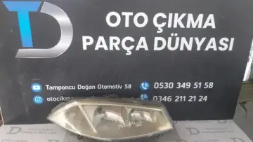 Renault Megane 2 Sağ Far 05-09