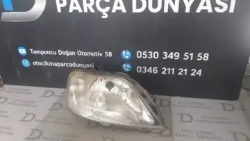 Dacia Logan Sağ Far 03-08