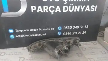Peugeot 206 Sağ Far 03-06