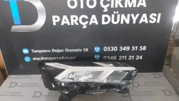Dacia Sandero Sağ Far 22-24