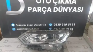 Nissan Qashqai J 11 Sol Far 16-20 Makyajlı