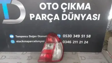 Renault Clio 2 Sağ Stop 00-08 Cam Çatlak