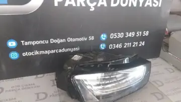 Audi A4 Sağ Far 20-24 Mercekli