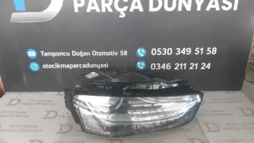 Audi A4 Sağ Far 20-24 Mercekli