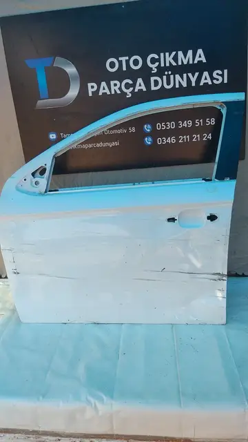 Peugeot 301 Sol Ön Kapı 12-18