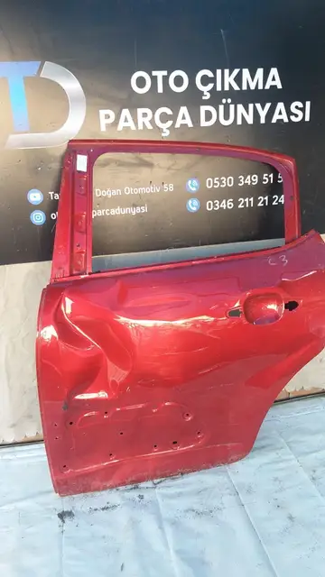 Citroen C3 Sol Arka Kapı 21-24