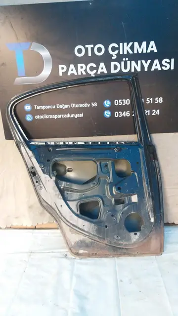 Opel Corsa D Sol Arka Kapı 13-16