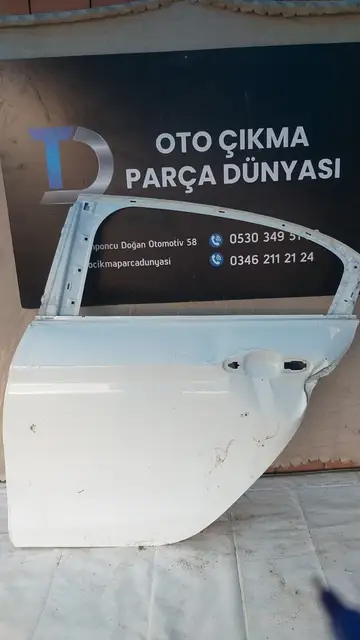 Fiat Egea Sol Arka Kapı 22-24