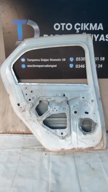 Renault Clio Symbol Sol Arka Kapı 12-22