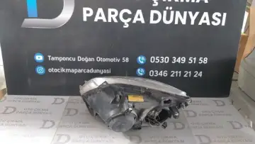 Fiat Doblo 2 Sağ Far 08-10
