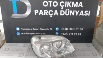 Fiat Doblo 2 Sağ Far 08-10