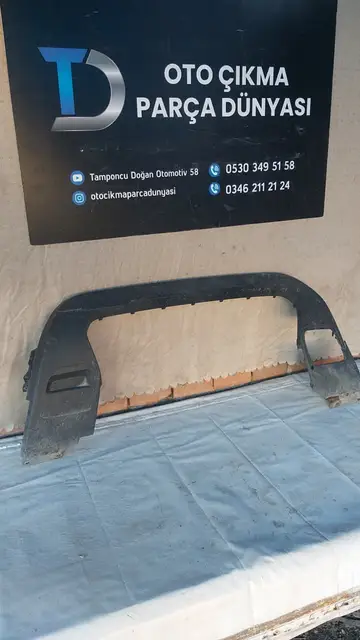 Dacia Duster Ön Tampon Alt Spoiler 20-24