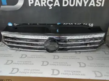 Volkswagen Passat B8 Ön Panjur Full Kromlu Parlak Siyah Highline (15-19)