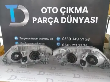 Toyota Corolla Sağ Far Sol Far Seti (02-06)