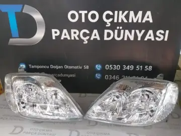 Toyota Corolla Sağ Far Sol Far Seti (02-06)