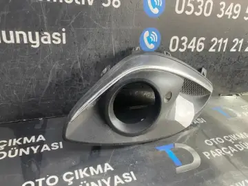Opel Corsa D Sağ Sis Çerçevesi Nikelajlı [2011]