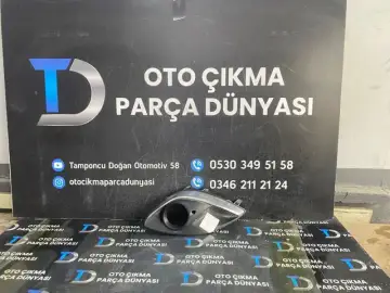 Opel Corsa D Sağ Sis Çerçevesi Nikelajlı [2011]