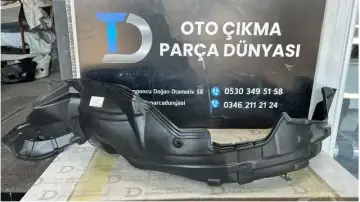 Toyota Corolla 2007-2013 Sol Ön Teker Davlumbaz