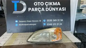 Honda Civic 2000-2004 Orjinal Çıkma Sol Far