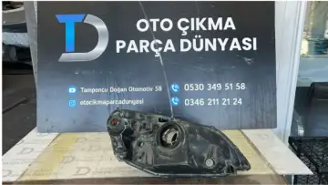 Honda Civic 2000-2004 Orjinal Çıkma Sol Far